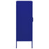 Lady Jillian -  Storage Cabinet Navy Blue 80x35x101,5 cm Steel - Model 4